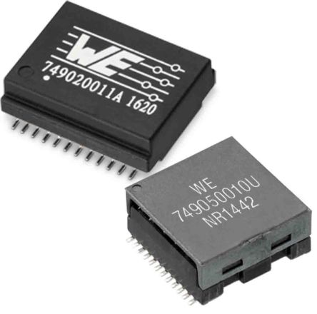 Wurth Elektronik LAN-Ethernet-Transformator SMD 1 Ports -1.3dB T. 8.8mm