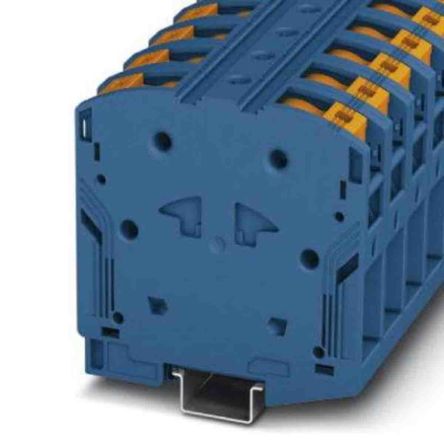 Phoenix Contact PTPOWER 50 DIN-Schienen Anschlussklemmenblock Blau, 10 → 70mm², 1000, 1500 V Ac, V Dc / 150A