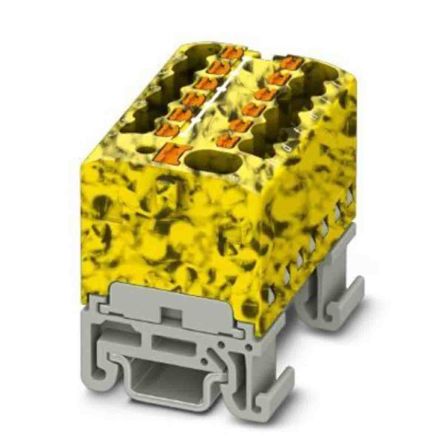 Phoenix Contact Einsteck Verteilerblock 13-polig, 14 AWG, 17.5A / 500 V, 2.5mm², Polyamid, IP20