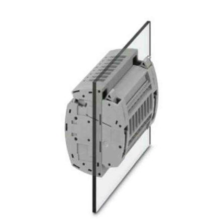 Phoenix Contact UTWE Series UTWE 6/7+1 Non-Fused Terminal Block, 16-Way, 30A, 24 → 8 AWG Wire, Screw Termination