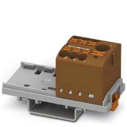 Phoenix Contact Einsteck Verteilerblock 7-polig, 12 AWG, 24A / 690 V, 4mm², Polyamid, IP20