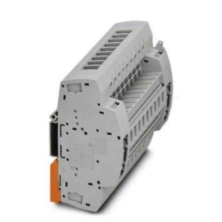 Phoenix Contact UTRE Series UTRE 6-2/9 Non-Fused Terminal Block, 18-Way, 30A, 24 → 8 AWG Wire, Screw Termination