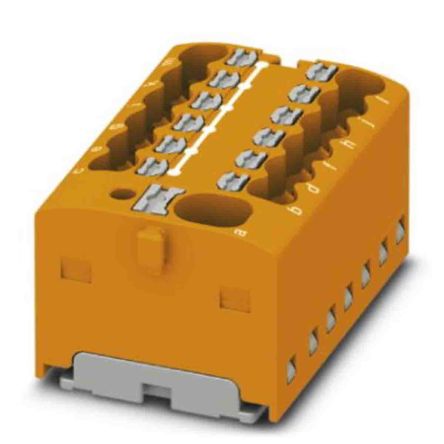 Phoenix Contact Einsteck Verteilerblock 13-polig, 14 AWG, 17.5A / 450 V, 2.5mm², Polyamid, IP20