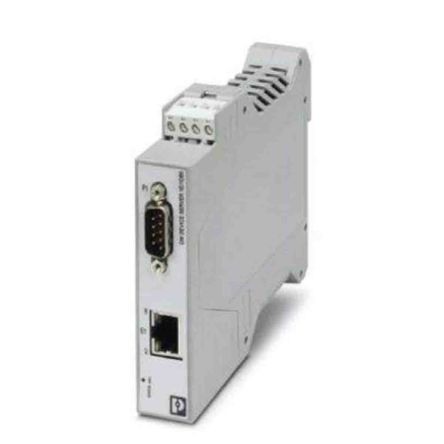 Phoenix Contact Serieller Device Server 1 Ethernet-Anschlüsse 1 Serielle Ports RS232, RS422, RS485 100m 0.2304Mbit/s