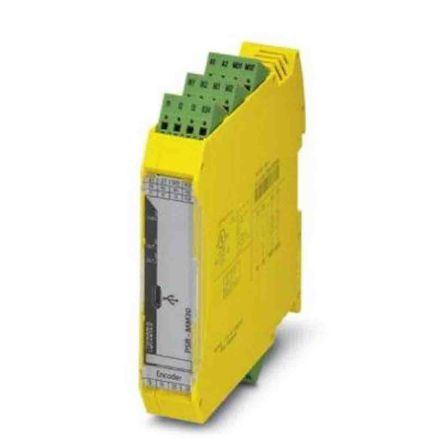 Phoenix Contact Dual-Channel Emergency Stop Safety Relay, 24V Dc, 2 Safety Contacts