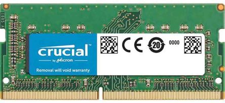 Crucial Arbeitsspeicher Für Laptop, 8 GB, 2666MHz DDR4, Nein SODIMM