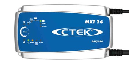 CTEK MXT 14 Akkuladegerät Für 1 Bleisäure Akkus, 18.8V/14A Mit UK-Stecker