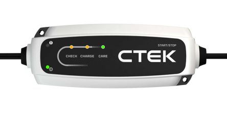 CTEK CT5 START/STOP Akkuladegerät Für 1 Bleisäure Akkus, 14.55V/3.8A Mit UK-Stecker