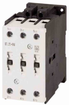 Eaton Contactor, 24 V Ac Coil, 3-Pole, 80 A, 37 KW, 3NO