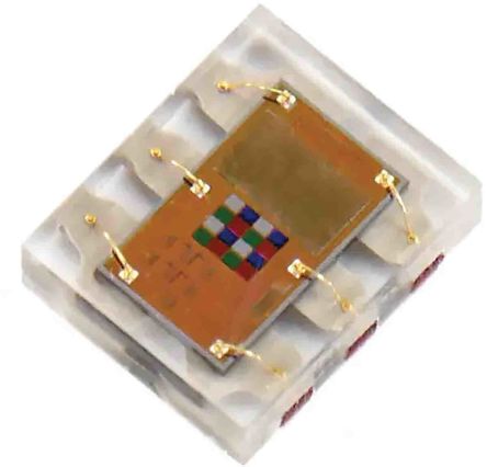 Ams OSRAM Farbsensor, Farbiges Licht, 615 Nm, SMD, I2C, 6-Pin, FN