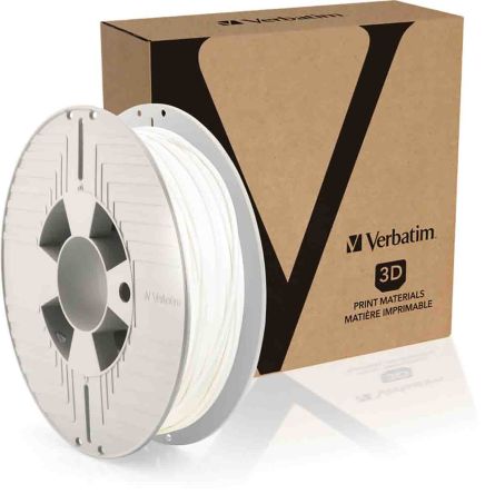 Verbatim DURABIO 3D-Drucker Filament, Weiß, 2.85mm, FDM, 500g