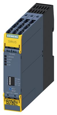 Siemens Sicherheitsrelais, 24V, 1-Kanal, 0 Sicherheitskontakte Sicherheitsschalter, 4 ISO 13849-1 3 SIL IEC 61508