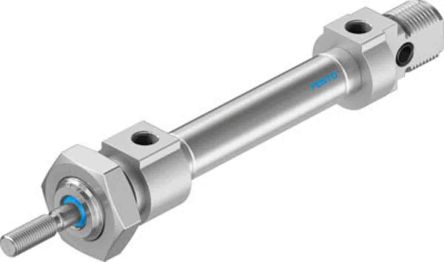 Festo Pneumatic Piston Rod Cylinder - 1908248, 8mm Bore, 20mm Stroke, DSNU Series, Double Acting