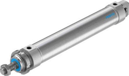 Festo Pneumatic Piston Rod Cylinder - 196008, 50mm Bore, 250mm Stroke, DSNU Series, Double Acting