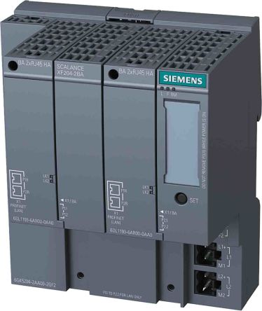 Siemens Ethernet-Switch, 2 X RJ45 / 10/100Mbit/s Für DIN-Schienen, 24V Dc