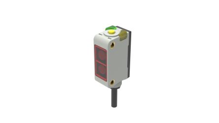 RS PRO Kubisch Optischer Sensor, Durchgangsstrahl-Empfänger, Bereich 4 M, PNP Schließer/Öffner Ausgang, Anschlusskabel