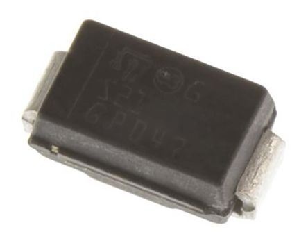 STMicroelectronics Switching Diode, 2-Pin SMB Flat Notch STPS5H100UFN