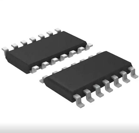 STMicroelectronics TS924AIYDT, Quad Operational Amplifier, Op Amp, RRIO, 4MHz 4 MHz, 5 V, 14-Pin D SO14
