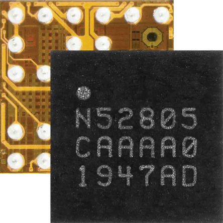 Nordic Semiconductor 蓝牙SoC, WLCSP封装, 28针, 用于蓝牙
