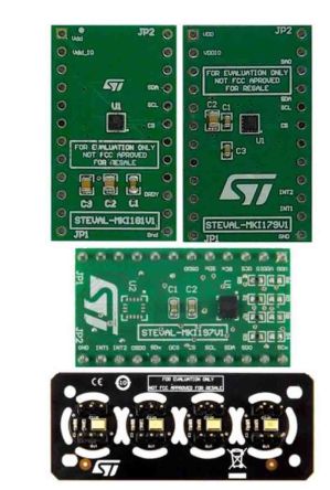 STMicroelectronics STEVAL-MKIT01V2 MEMS Sensor Sample Kit Entwicklungskit Für STEVAL-MKIT01V2