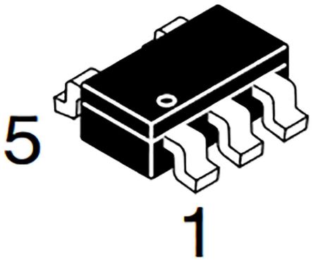 Onsemi Operationsverstärker SMD SOT-23, TSOP, Einzeln Typ. 1,8 V, 5,5 V, 5-Pin