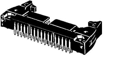 Omron XG4A Steckverbinder Stecker, 20-polig / 2-reihig, Raster 22.86mm