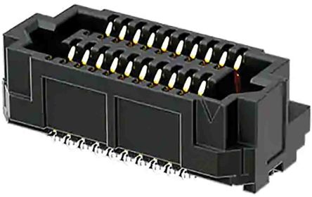 Samtec Connecteur Femelle Pour CI, 10 Contacts, 4 Rangées, 0.635mm, Verticale