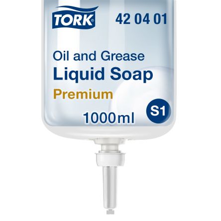 Tork Handreiniger Und Seife Antibakteriell Geruchlos, Flasche, Transparent, 1 L
