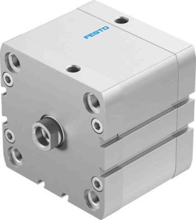 Festo Pneumatic Compact Cylinder - 536367, 80mm Bore, 30mm Stroke, ADN Series, Double Acting