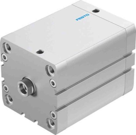 Festo Pneumatic Compact Cylinder - 536371, 80mm Bore, 80mm Stroke, ADN Series, Double Acting