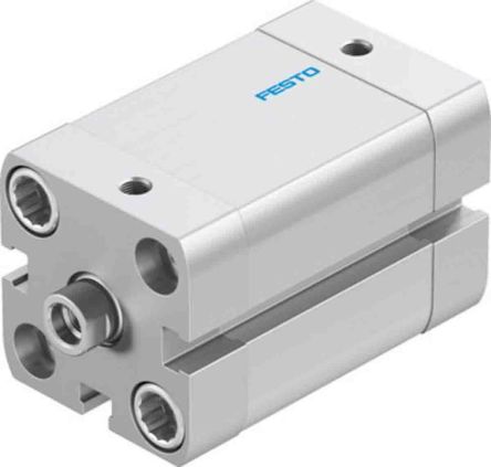 Festo Pneumatic Compact Cylinder - 577177, 25mm Bore, 25mm Stroke, ADN Series, Double Acting