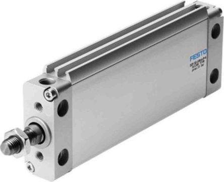 Festo Pneumatic Compact Cylinder - 161257, 25mm Bore, 160mm Stroke, DZF Series, Double Acting