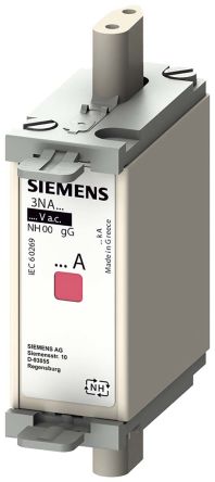 Siemens 35A Centred Tag Fuse, NH000, 690V Ac