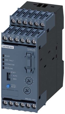 Siemens Solid State Overload Relay 2NO + 2NC, 0.3 → 630 A F.L.C, 6 A Contact Rating, 300 Vdc, DP, SIRIUS