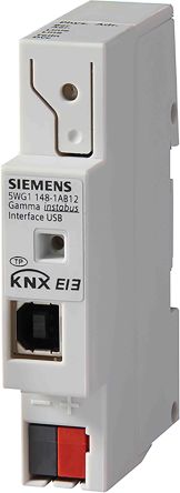 Siemens Interfaz USB,, 5WG1148-1AB12, Interfaz USB, Para GAMMA Instabus / KNX