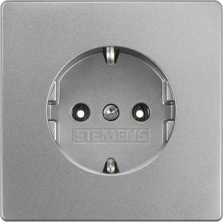 Siemens Thermoplast Frontplatte & Montageplatte Schuko Socket