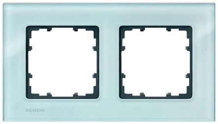 Siemens Glas Frontplatte & Montageplatte Grün
