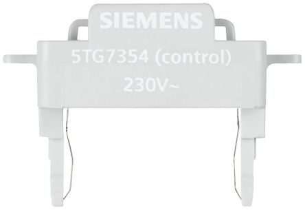 Siemens 5T Lichtschalter Drucktaster IP 20 1.1mA, 230V Weiß