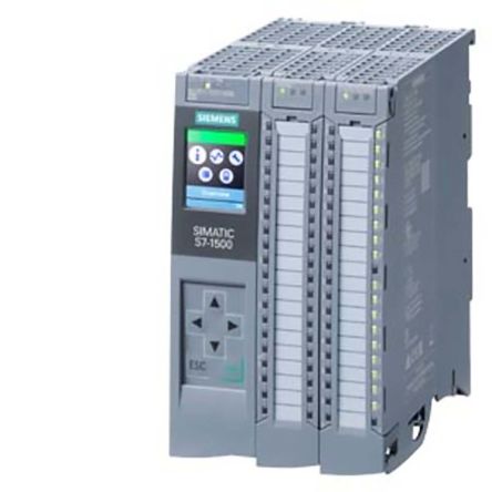 Siemens SIMATIC S7-1500 Series PLC CPU For Use With SIMATIC S7-1500, 16 (Digital) 5 (Analogue)-Input, Analogue, Digital