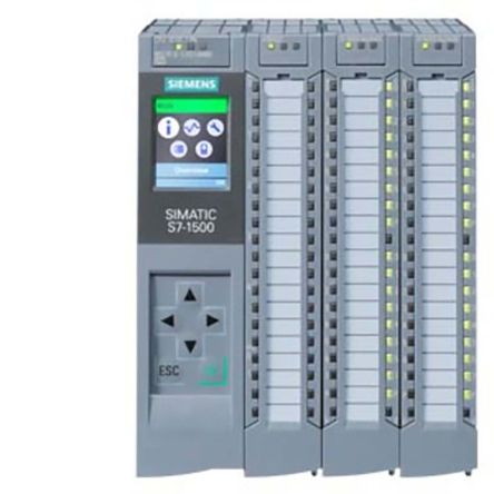 Siemens SIMATIC S7-1500 SPS CPU, 32 (Digital) 5 (Analog) Eing. / 32 Digitaleing. Analog, Digital Eing.Typ Für SIMATIC