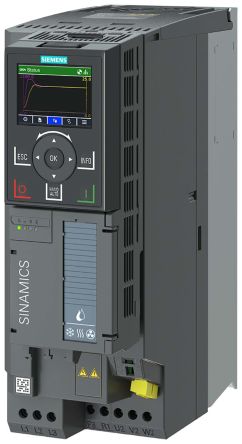 Siemens Converter, 4 KW, 480 V Ac, 9.75 A, SINAMICS G120X Series