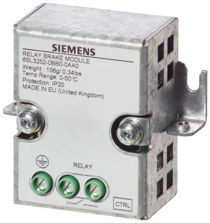 Siemens 制动模块, 单相, 250 V 交流 / 30 V 直流
