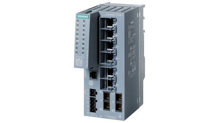 Siemens Ethernet-Switch, 6 X RJ45 / 10100Mbit/s Für DIN-Schienen, 24V Dc