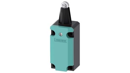 Siemens Roller Plunger Limit Switch, 2NC/1NO, IP66, IP67, Metal Housing, 400V Ac Max, 6A Max