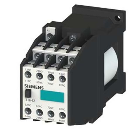 Siemens Contactor Relay, 10 A, 4NO + 4NC
