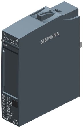 Siemens ET 200 Series PLC I/O Module, Digital, Transistor, 24 V
