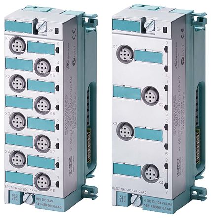 Siemens PLC-Erweiterungsmodul Für ET 200 PRO Digital IN / 4 X Digital OUT, 130 X 45 X 35 Mm