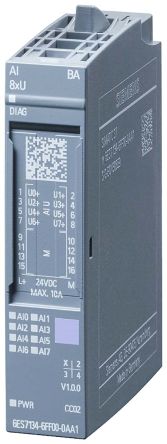 Siemens PSI-MODEM-SHDSL/ETH Eingangsmodul, 8 X Analog IN, 73 X 15 X 58 Mm