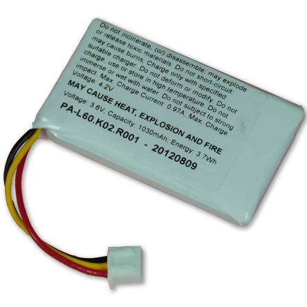 RF Solutions Batterie Lithium 3.7 V Lithium-Ion 980 MAH X 1