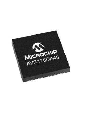 Microchip Mikrocontroller AVR-DA AVR 8bit SMD 128 KB TQFP 48-Pin 24MHz 16 KB RAM